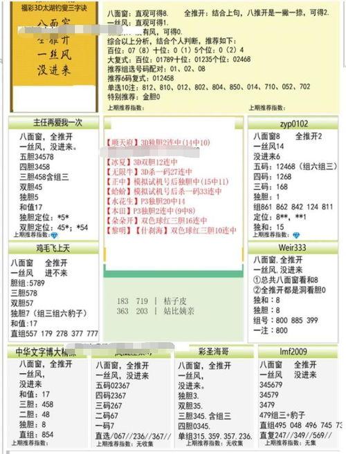 3d诗预测,探索未来文学新境界