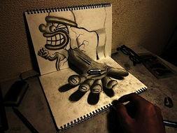 3d素描秋叶,三维素描下的落叶之美