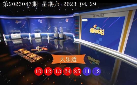 047大乐透开奖结果,惊喜连连，大奖花落谁家？